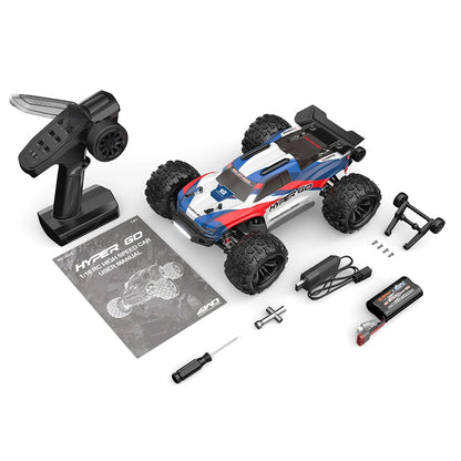 MJX Hyper Go 16212 1/16 Brushless 4WD RC Truck — 45 km/h High-Speed Off-Road RTR 16212 - RC Car | FUNYAT
