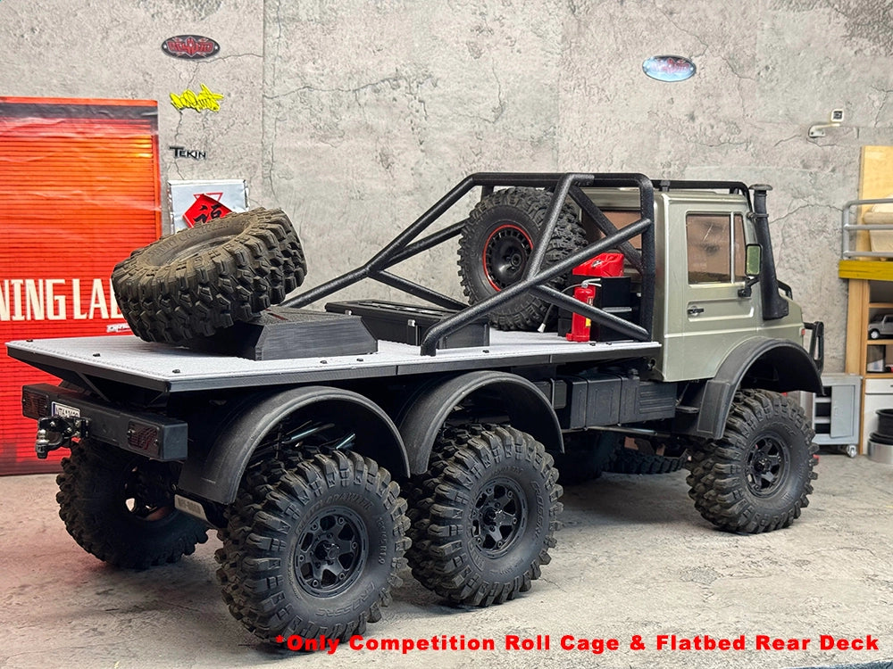 CROSSRC EMO NT6 Unimog 1/10 Scale 6WD 6x6 RC Off-Road Crawler Simulation Truck RTR - rc car,rc truck | FUNYAT