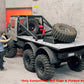 CROSSRC EMO NT6 Unimog 1/10 Scale 6WD 6x6 RC Off-Road Crawler Simulation Truck RTR - rc car,rc truck | FUNYAT