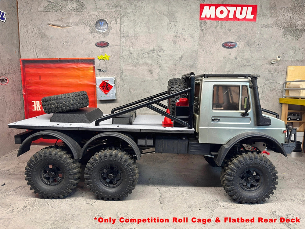 CROSSRC EMO NT6 Unimog 1/10 Scale 6WD 6x6 RC Off-Road Crawler Simulation Truck RTR - rc car,rc truck | FUNYAT