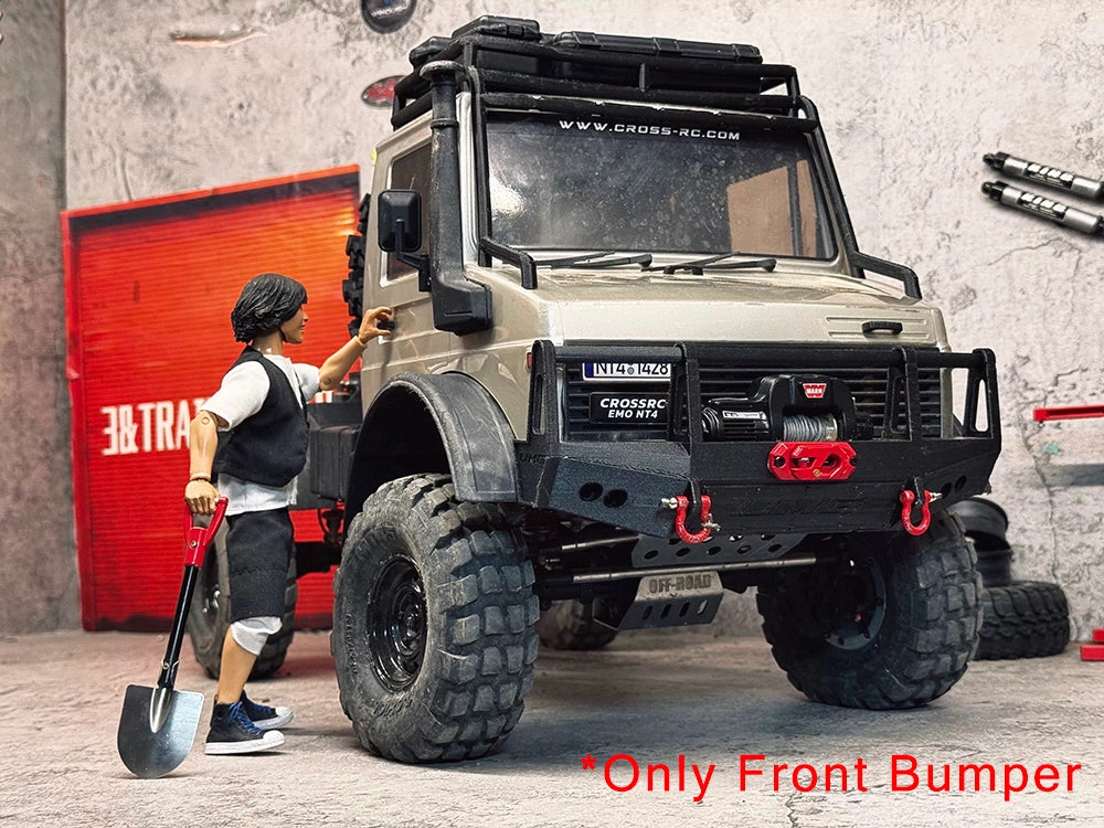 CROSSRC EMO NT6 Unimog 1/10 Scale 6WD 6x6 RC Off-Road Crawler Simulation Truck RTR - rc car,rc truck | FUNYAT