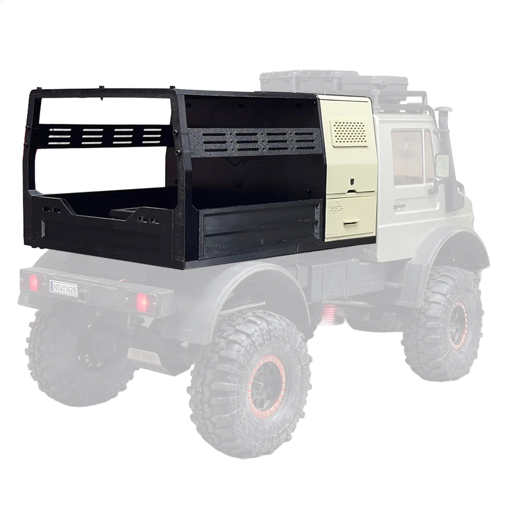 CROSSRC NT4 1/10 Scale Truck Accessories – Bumpers, Racks & Rear Beds Hunting Cargo Bed - rc car,rc truck | FUNYAT