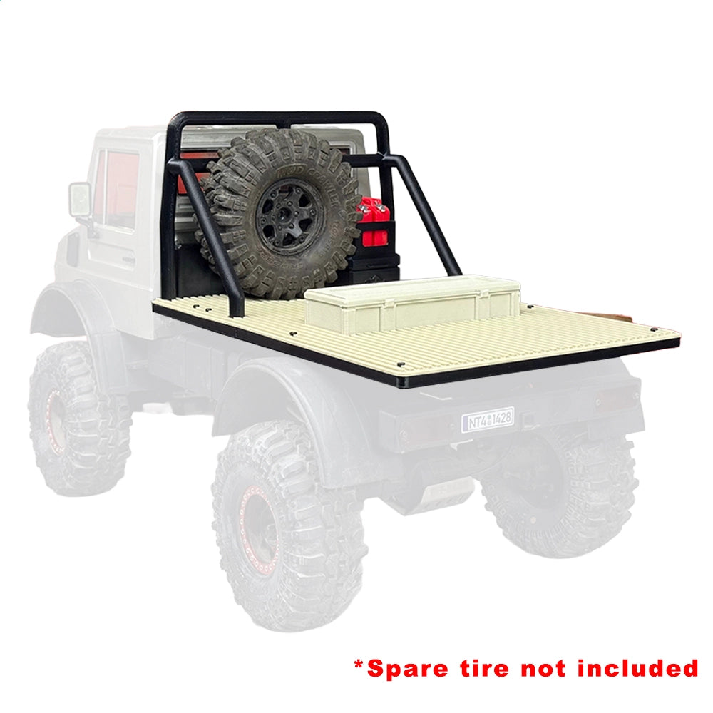 CROSSRC NT4 1/10 Scale Truck Accessories – Bumpers, Racks & Rear Beds Competition Flatbed Rear Bed - rc car,rc truck | FUNYAT