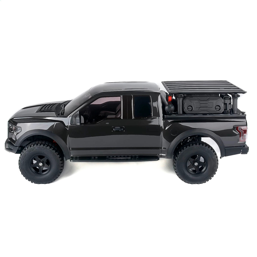 TRACTION HOBBY KM Raptor F150 1/8 Brushless RTR RC Truck – 2-Speed, RWD/FWD/AWD & Remote Diff Locks - RC Rock Crawler | FUNYAT