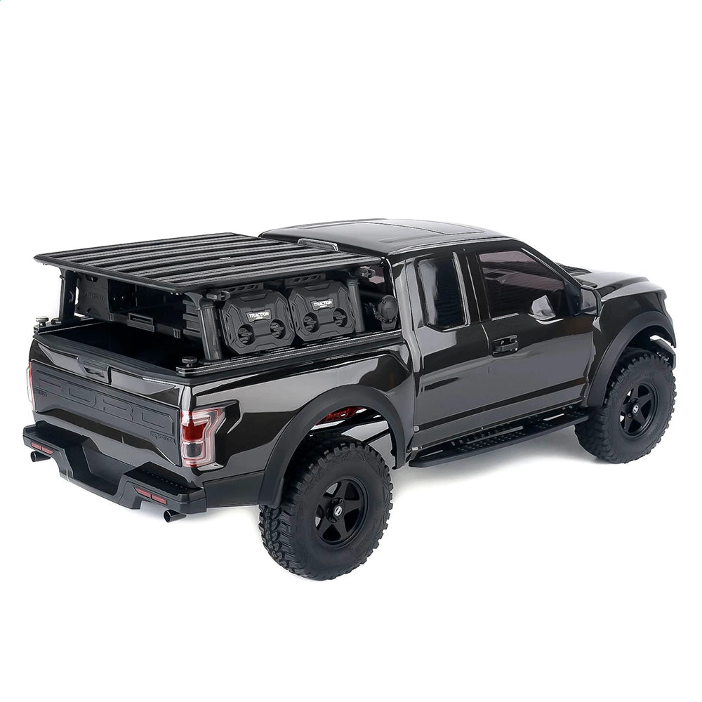 TRACTION HOBBY KM Raptor F150 1/8 Brushless RTR RC Truck – 2-Speed, RWD/FWD/AWD & Remote Diff Locks - RC Rock Crawler | FUNYAT