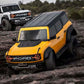 TRACTION HOBBY KM Ford Bronco Raptor 1/8 RTR RC Crawler – Brushless 4WD & Remote Diff Locks Yellow - RC Rock Crawler | FUNYAT