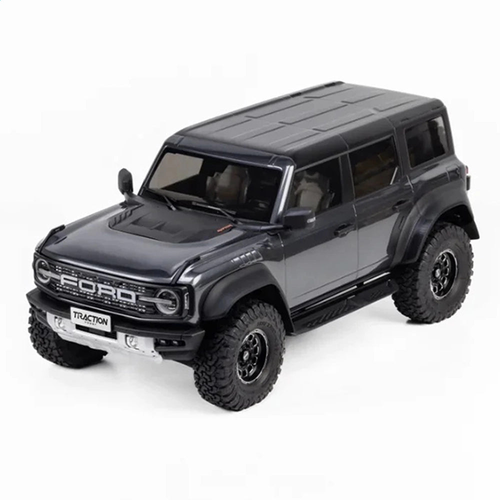 TRACTION HOBBY KM Ford Bronco Raptor 1/8 RTR RC Crawler – Brushless 4WD & Remote Diff Locks - RC Rock Crawler | FUNYAT