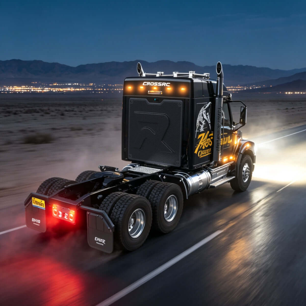 CROSSRC EMOR 1/7 RC Heavy Truck Tractor – Electric Off-Road Crawler ARTR / RTR - RC Crawler Truck | FUNYAT