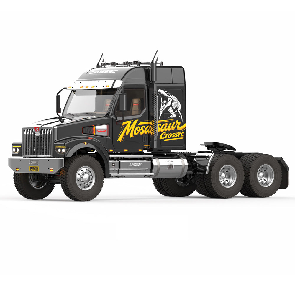 CROSSRC EMOR 1/7 RC Heavy Truck Tractor – Electric Off-Road Crawler ARTR / RTR ARTR Black – No RC Included - RC Crawler Truck | FUNYAT
