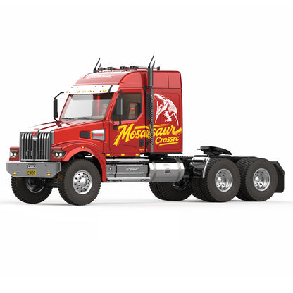 CROSSRC EMOR 1/7 RC Heavy Truck Tractor – Electric Off-Road Crawler ARTR / RTR ARTR Red – No RC Included - RC Crawler Truck | FUNYAT