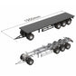 CROSSRC EMOR 1/7 RC Heavy Truck Tractor – Electric Off-Road Crawler ARTR / RTR Full trailer - RC Crawler Truck | FUNYAT