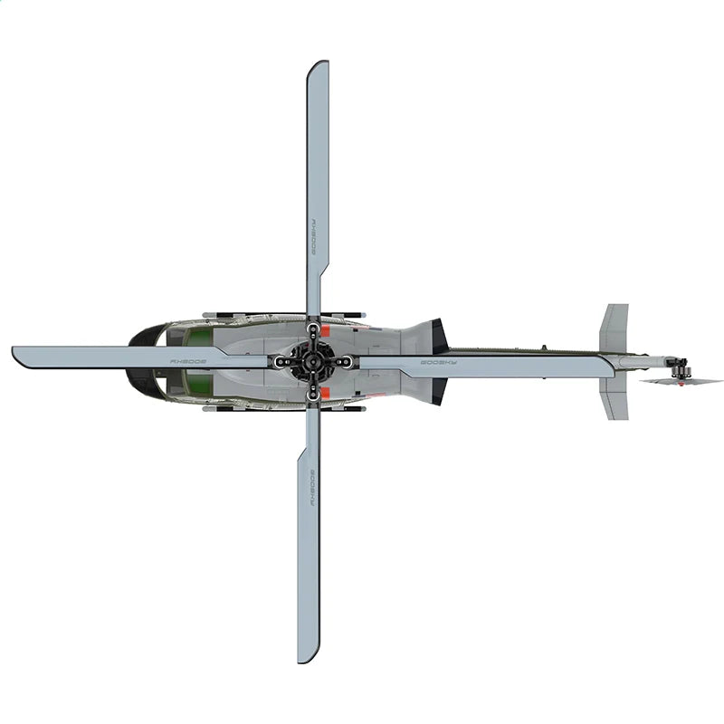 GOOSKY E2 UH-1Y Army Green VENOM RC Helicopter GPS 1:35 Air Rescue Aircraft Model Helicopter - RC Helicopter | FUNYAT