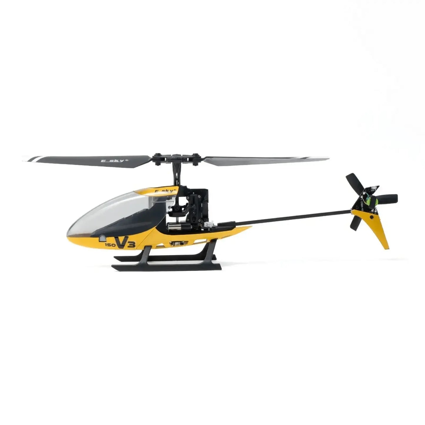 ESKY 150 V3 2.4G 4CH 6-Axis Gyro Altitude Hold CC3D Flight Controller Flybarless RC Helicopter RTF - FUNYAT