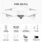 FIMI X8 PRO 4K Drone Profesional GPS 15KM 1/1.3-inch CMOS 3-Axis Gimbal Tri-Directional Obstacle Avoidance RC Quadcopter