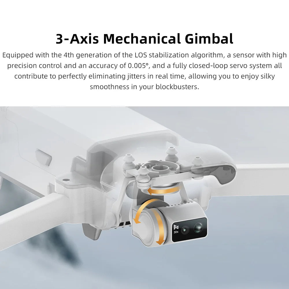 FIMI X8 TELE 4K Drone 3-Axis Gimbal HDR 48MP 30X Camera GPS 10KM Professional aerial photography Quadcopter