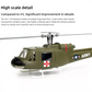 FLYWING UH1 Huey Helicopter V4 Upgrade Version 450L Class 6CH Brushless GPS Stabilized Altitude Hold RC Helicopter H1 Flight Controller