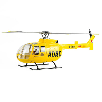 FLYWING BO-105 450L Scale 6CH Brushless GPS Altitude Hold H1 Flight Controller RC Helicopter PNP/RTF Yellow RTF 2 Battery - RC Helicopter | FUNYAT