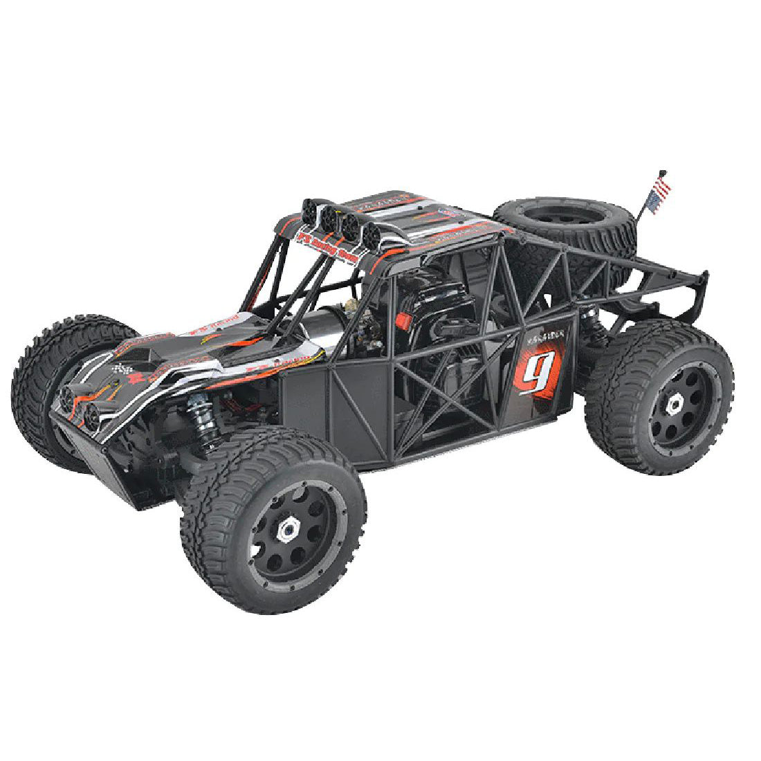 FS Racing Marauder 11903 Gasoline RC Car 30CC 1/5 2.4G 4WD High Speed 80KM/H Desert Off-Road Vehicle FUNYAT