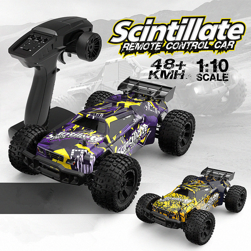 Graffiti Version RC Car 4WD High Speed Off-Road Truck 1/10 Big Foot Climbing Drift Car FUNYAT