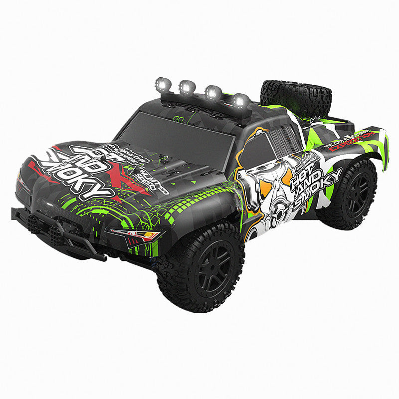 Graffiti Version RC Car Brushless Motor 4WD High Speed Off-Road Truck 1/18 Drift Car With LED light
