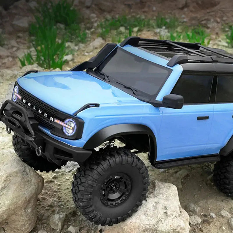 HB R1001 Bronco 1/10 RC Rock Crawler 4WD LED Off-Road RTR | FUNYAT