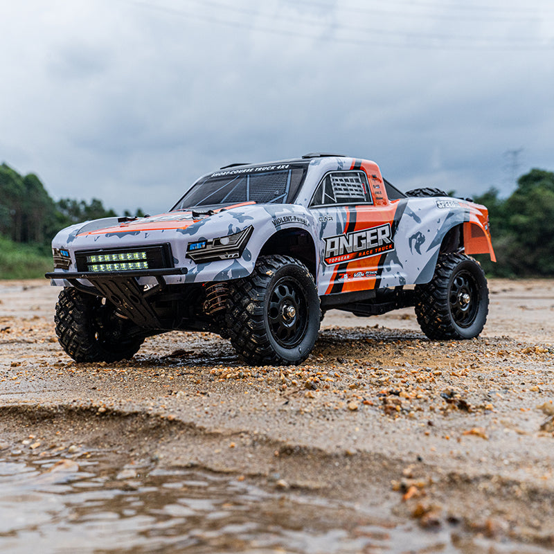 HBX 3100A 1/16 Scale Brushless Rear Straight Axle RC Car Short Course Off-Road Desert Truck Gyro High Speed Vehicles Models