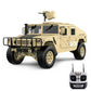 HG P408 RC Car 1/10 2.4G 4WD U.S.4X4 Hummer Military Vehicle Truck Toys