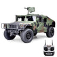 HG P408 RC Car 1/10 2.4G 4WD U.S.4X4 Hummer Military Vehicle Truck Toys