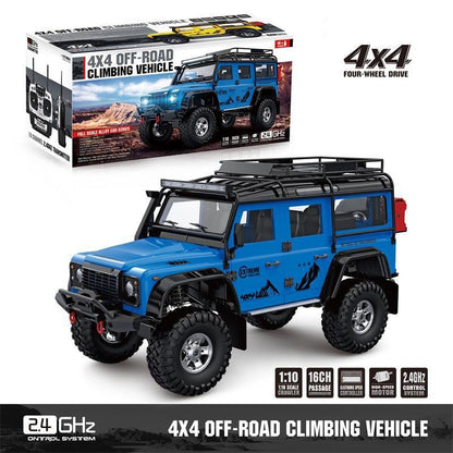 HG P411 4x4 RC Car 110 Off-road Climbing Vehicle With Winch Light Sound Effect Smoke