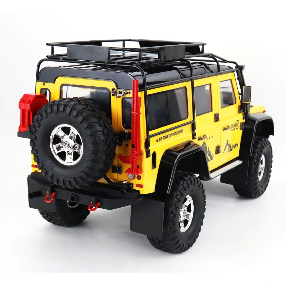 HG P411 4x4 RC Car 110 Off-road Climbing Vehicle With Winch Light Sound Effect Smoke