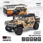 HG P415A 4WD U.S.4X4 Hummer H1 Military Truck 1/10 RC Car Metal Simulation Pickup Upgraded Sound/Light effect Toys