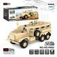 HG P602 RC Car U.S MILITARY COUGAR 6X6 MRAP 1/12 2.4G 16CH Upgraded Light Sound Function FUNYAT