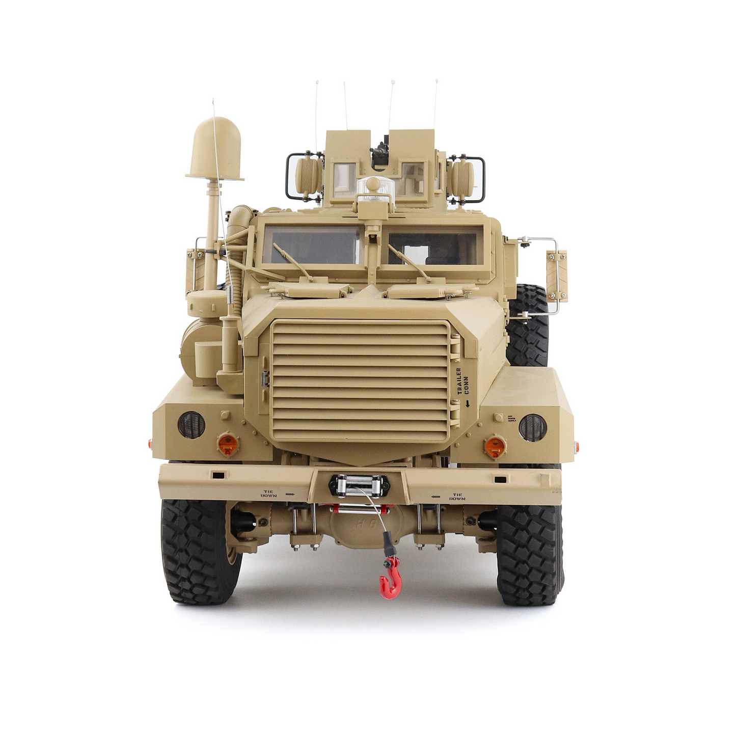 HG P602 RC Car U.S MILITARY COUGAR 6X6 MRAP 1/12 2.4G 16CH Upgraded Light Sound Function