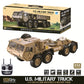 HG P801 P802 US Army Military Truck RC Car 1/12 8X8 M983 2.4G with Sound & Light Upgrades 5KG Load Capacity