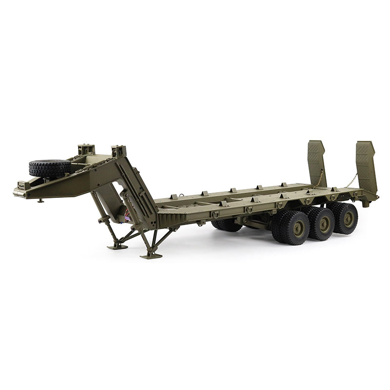 HG P806 1:12 U.S. M747 SEMI Trailer RTR/DIY For HG-P801/P802 M983 US Army Military Truck