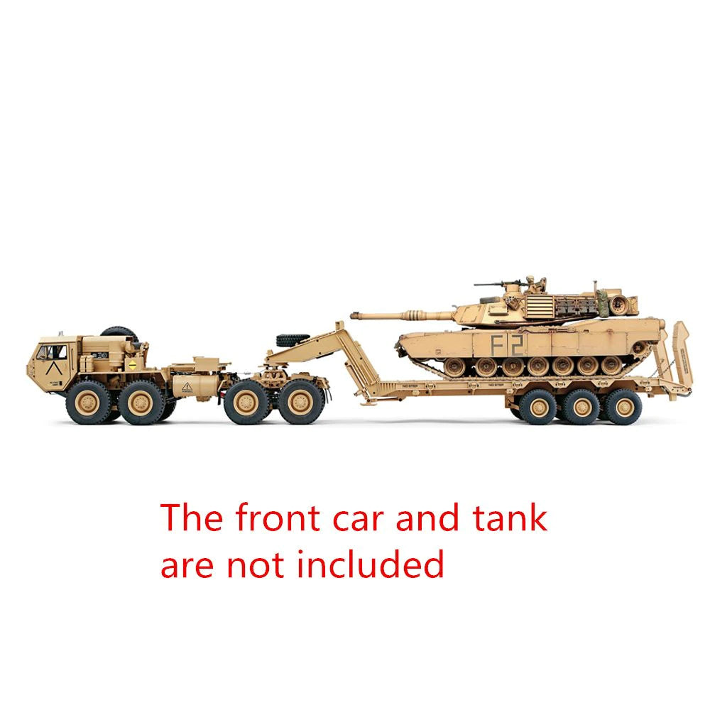 HG P806 1:12 U.S. M747 SEMI Trailer RTR/DIY For HG-P801/P802 M983 US Army Military Truck