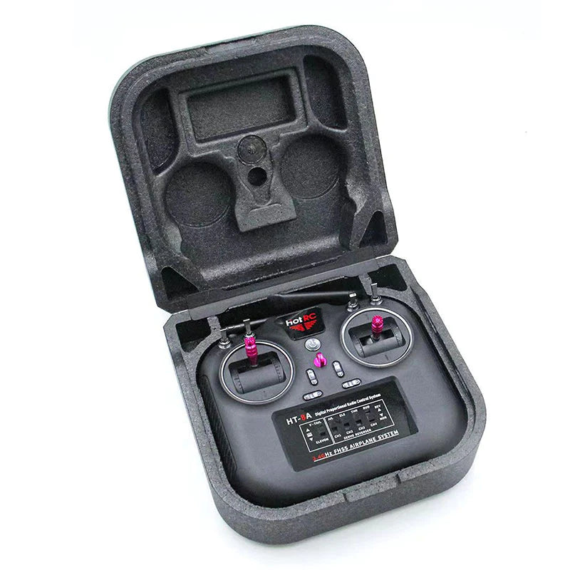 HOTRC HT-8A 2.4G 8CH RC Transmitter FHSS & 8CH Receiver With Box For FPV Drone RC Airplane Helicopter