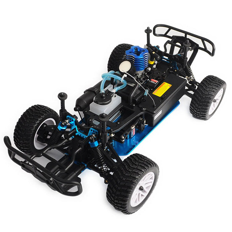 HSP 94155 Nitro Powered RC Car 1/10 4WD Off-Road Buggy Short Truck Upgraded Two-Speed Ball Head Version