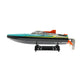 Heng Long RC Boat High Speed 65km/h Brushless Racing Vessel RTR 180° Auto Flip Waterproof Toys Gift