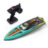 Heng Long RC Boat High Speed 65km/h Brushless Racing Vessel RTR 180° Auto Flip Waterproof Toys Gift