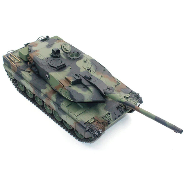 RC Tank Heng Long 3889-1 1/16 TK7.0 German Leopard 2A6 320° Spin Turret Metal RC tank Toys