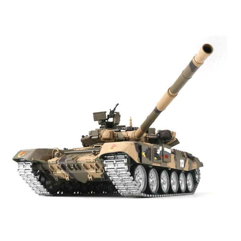 Heng Long RC Tank 3938-1 T90 1/16 Main Battle Tank Spin Turret Upgrade  Metal RC Tank toys