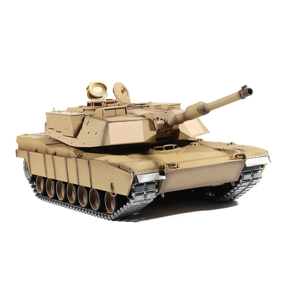RC Tank Heng Long 3918-1 2.4G 1/16 US Abrams M1A2 Upgraded Metal RC Tank Toys