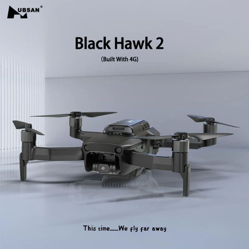 Hubsan Blackhawk 2 3-Axis Gimbal 4K Drone 4G Module Built-in Version 10KM image transmission Professional aerial photography Quadcopter