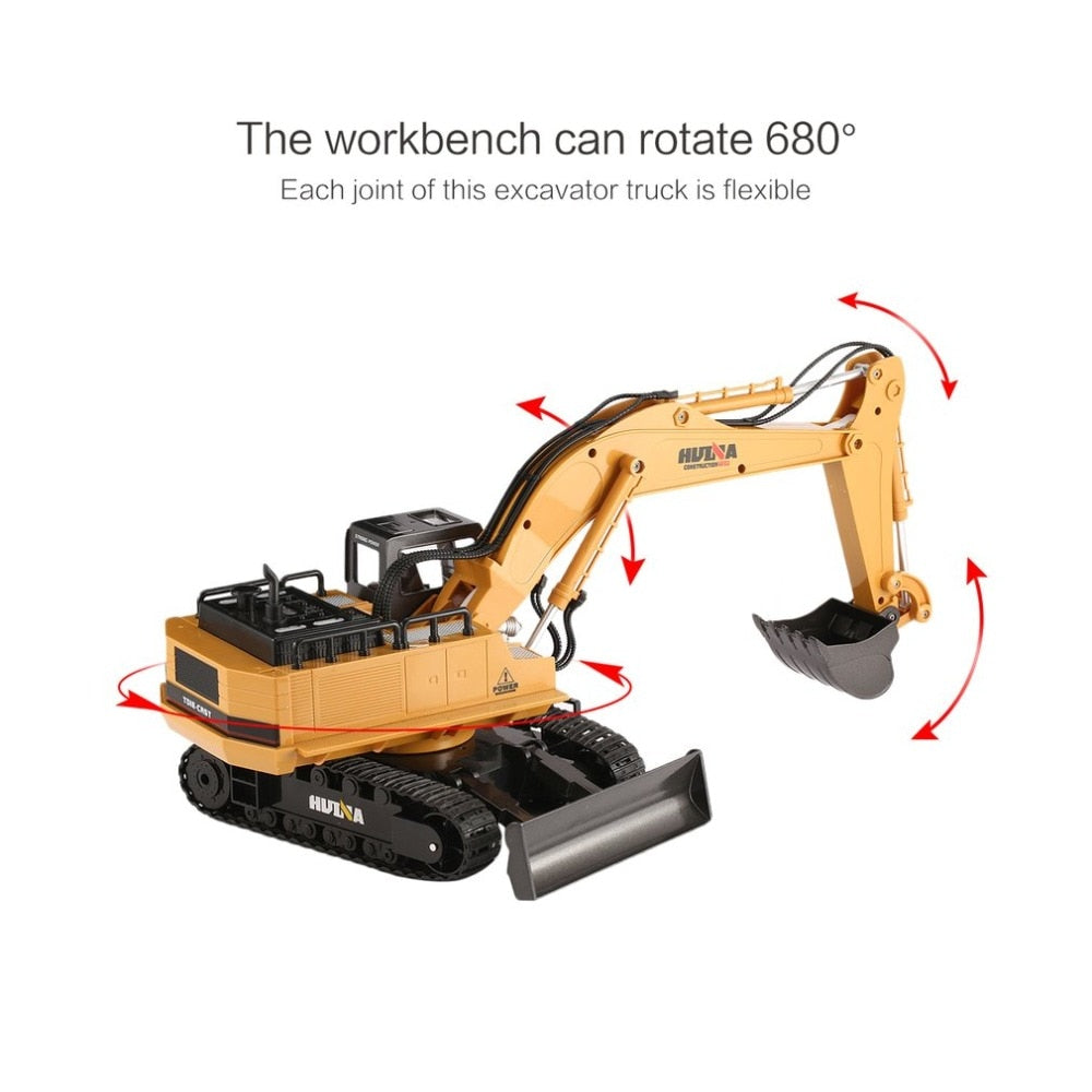 Huina 1510 best sale rc excavator