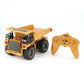 Huina 1540 Alloy Dump Truck RC Car Excavator 6CH 1:18 RC Truck Toys