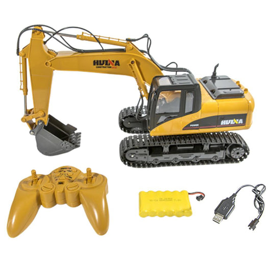 Huina 1550 RC Excavator 680° Rotating 2.4G 1:14 RC Car Toy