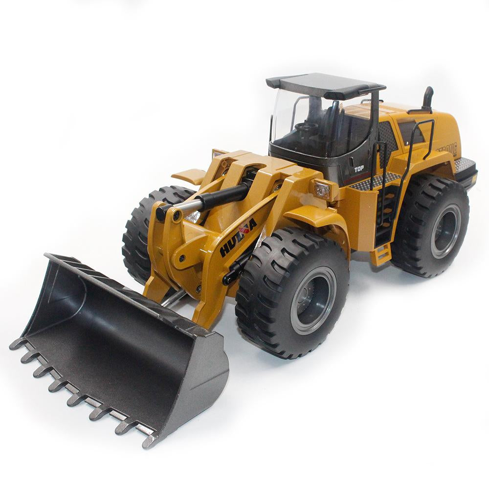 Huina 583 Alloy Bulldozer Excavator 2.4G 10CH 1:14 Engineering Construction RC Car