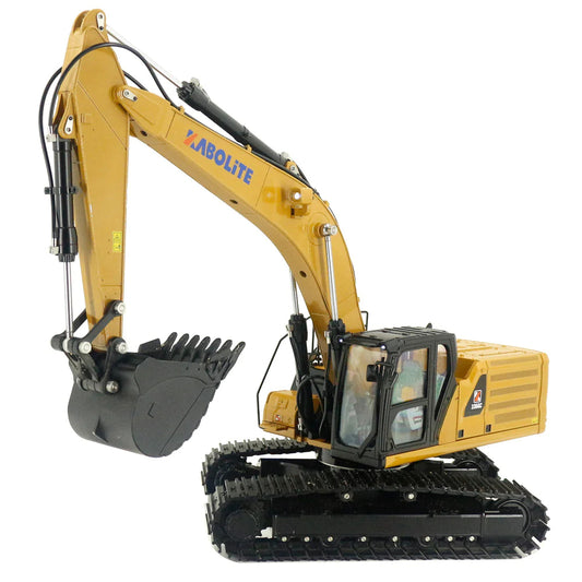 Huina Kabolite 336 Full Alloy Excavator Simulation Hydraulic Excavator HighQuality RC Car Toy