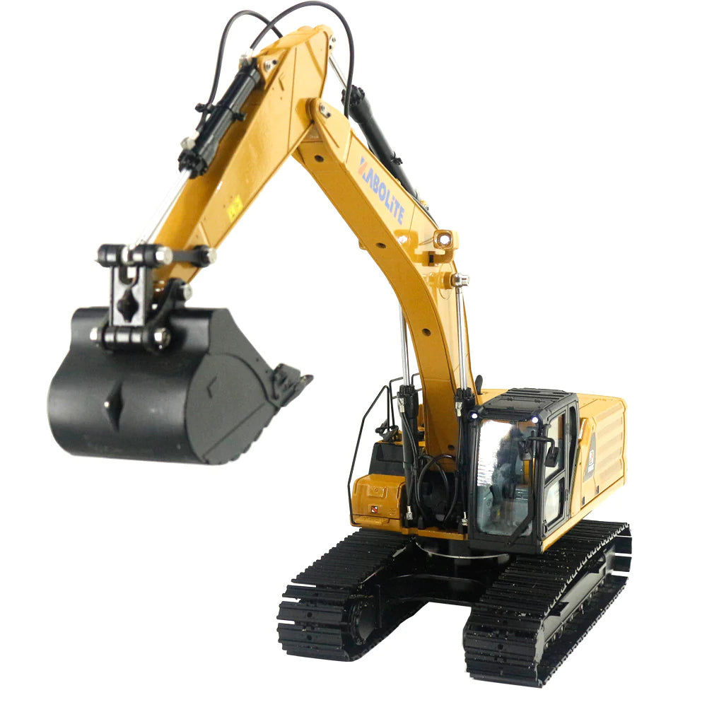 Huina Kabolite 336 Full Alloy Excavator Simulation Hydraulic Excavator HighQuality RC Car Toy